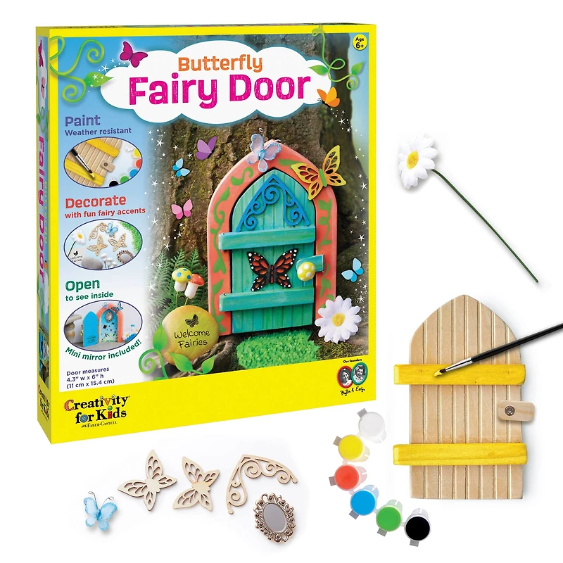 Creativity for Kids® Butterfly Fairy Door Kit