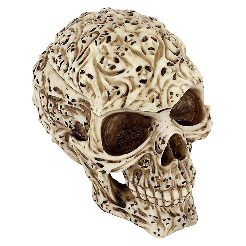 Design Toscano 6.5" Skull's Soul Spirit Sculptural Box