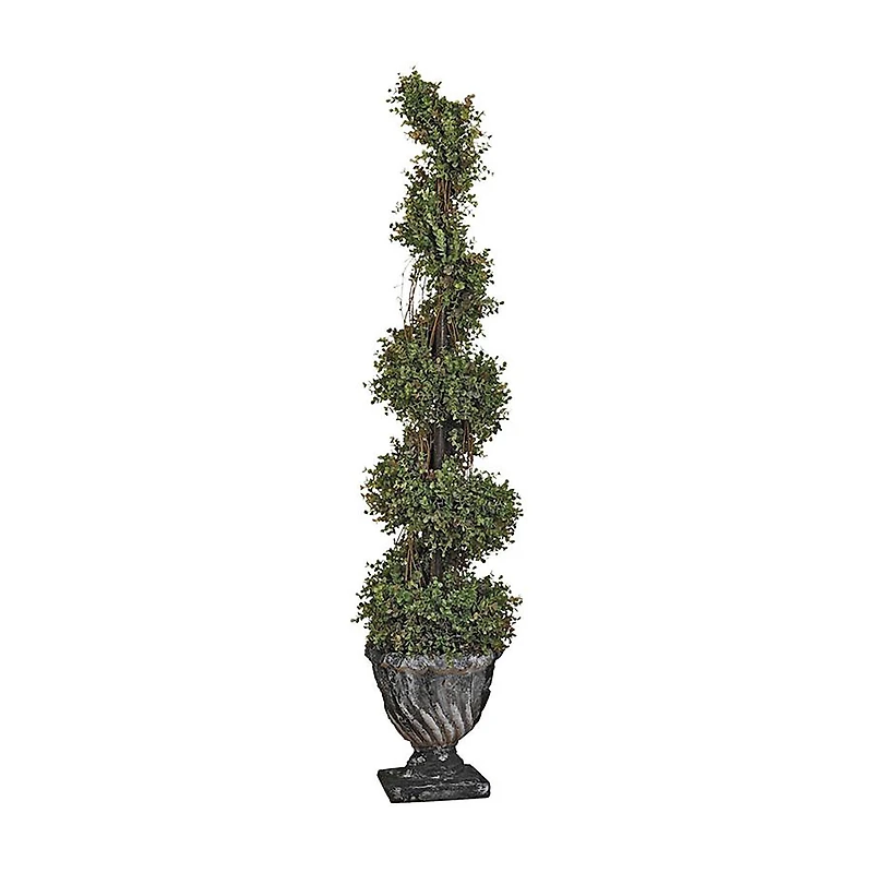 Design Toscano 4.5ft. Spiral Topiary Tree