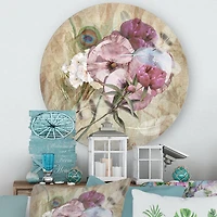 Designart - Iris Bouquet Floral Design