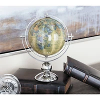 11" Silver Steel Traditional Globe