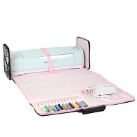 Everything Mary Floral Print Die-Cut Machine Carrying Case