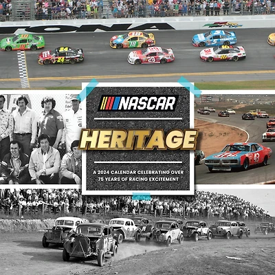 TF Publishing 2024 NASCAR Heritage Wall Calendar