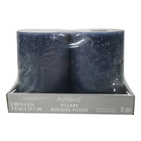2.95" x 4" Scented Pillar Candles, 2ct. by Ashland®