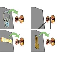 Double Headed Screws by Studio Décor®