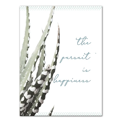 Pursuit Of Happiness 12" x 16" Canvas Wall Art