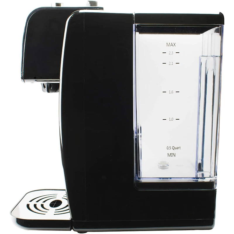 Brentwood 2.3qt. Black Single-Touch Instant Hot Water Dispenser
