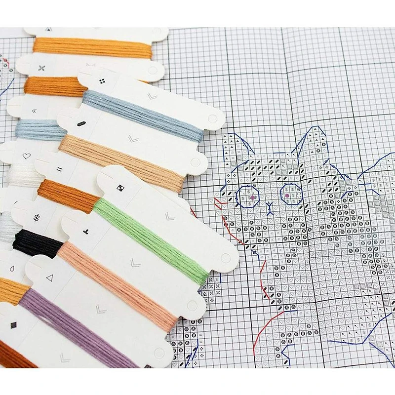 LetiStitch Winter Kitties Counted Cross Stitch Kit