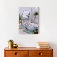 Soaker Tub 12" x 16" Canvas Wall Art