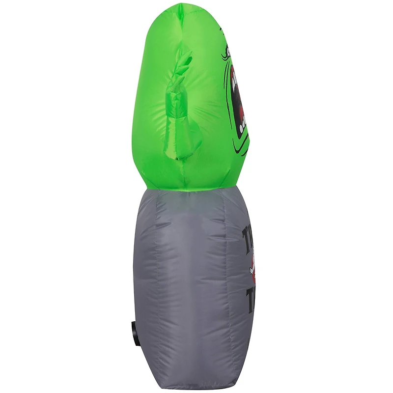 3.5ft. Airblown® Inflatable Halloween Ghostbusters Slimer on Tombstone