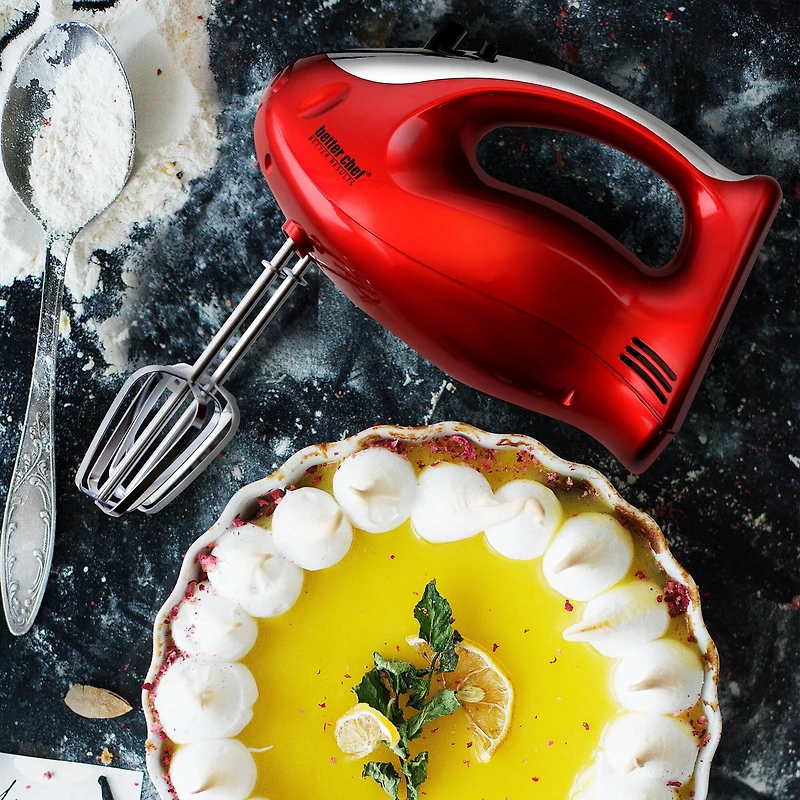 Better Chef Red Hand Mixer