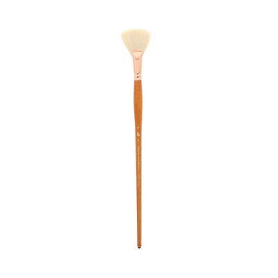 Princeton™ Refine™ Natural Bristle Long Handle Fan Brush