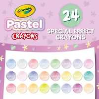 Crayola® Pastel Crayons, 6 Packs of 24