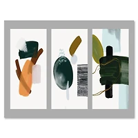 Designart - Minimalistic Compostion of Organic Shapes IV