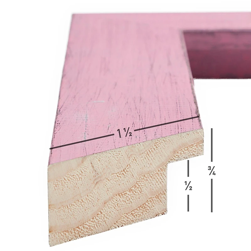 Craig Frames Jasper Petticoat Pink Picture Frame