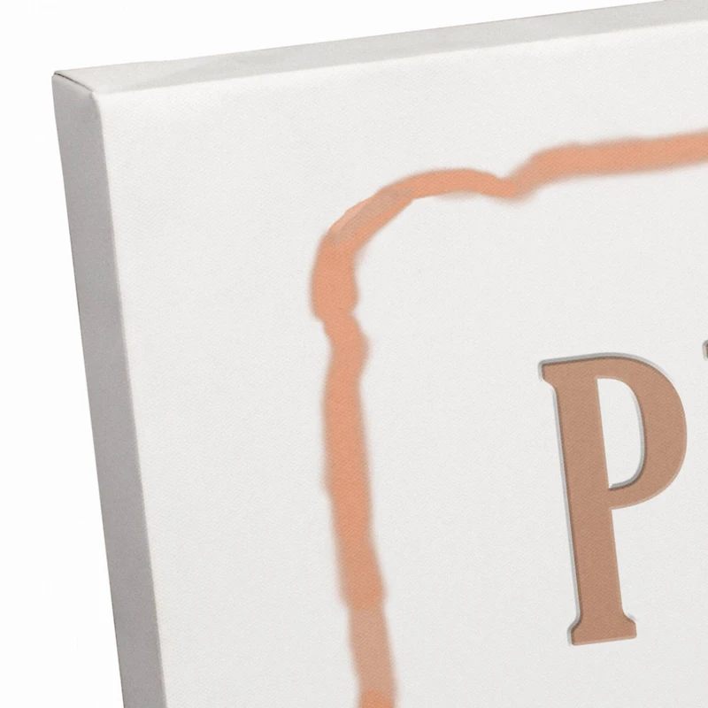 Pumpkins & Hayrides Farm Sign Canvas Wall Art