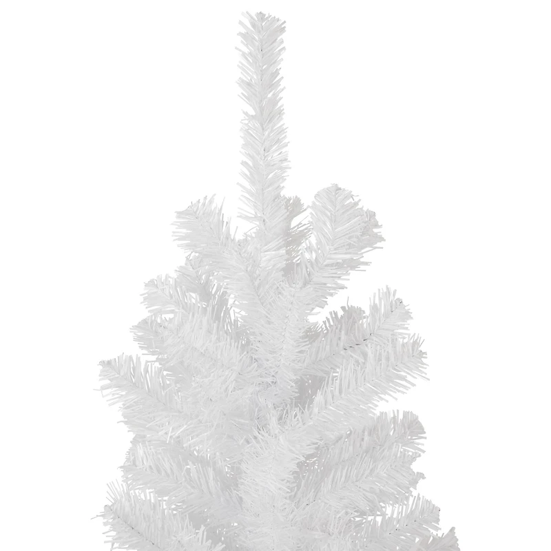 4.5ft. Unlit White Georgian Pine Pencil Artificial Christmas Tree