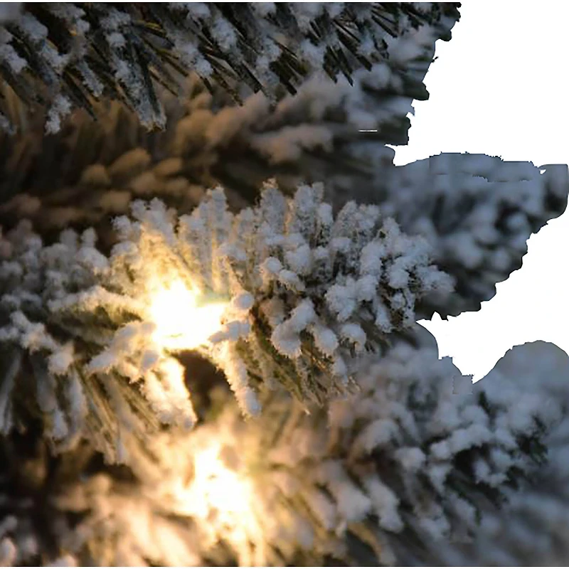 2ft. & 3ft. Pre-Lit Artificial Potted Christmas Trees, Warm White LED Lights