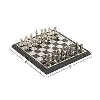 Dark Gray Chess Game Set