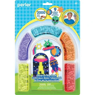 Perler™ Glow in the Dark Fused Bead Kit
