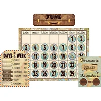 Teacher Created Resources Travel the Map Calendar Bulletin Board Set, 2ct.