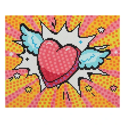 Pop Heart Square Diamond Art Kit by Make Market®
