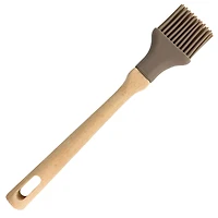 Martha Stewart Taupe Silicone Mini Brush Kitchen Utensil