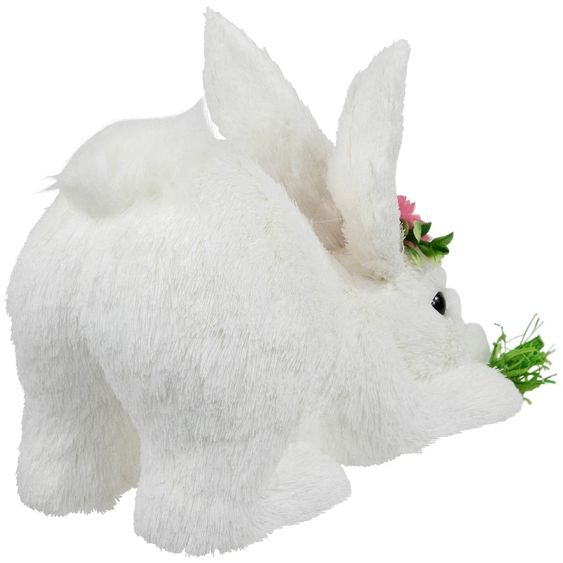 9.25" Easter Rabbit with Carrot Figurine