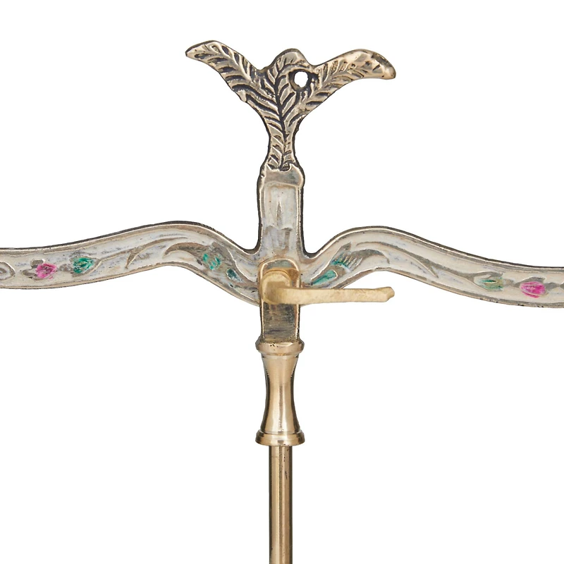 Gold Brass Traditional Scale, 12" x 12" x 4"