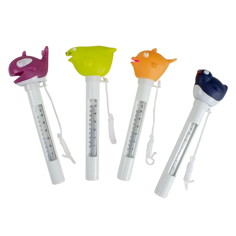 Pool Central® 8" Sea Babies Floating Pool Thermometers Set
