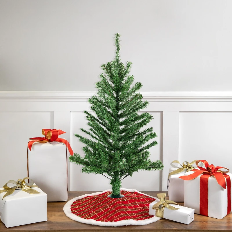 3ft. Unlit Canadian Pine Artificial Christmas Tree