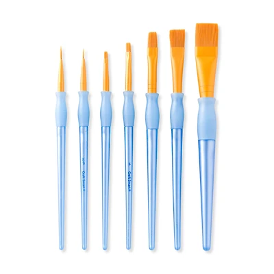 Golden Taklon Variety 7 Piece Brush Set by Craft Smart®