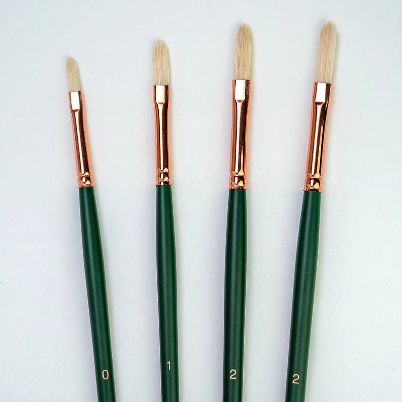 Silver Brush Limited Grand Prix® 4 Piece Multilength Filberts Brush set