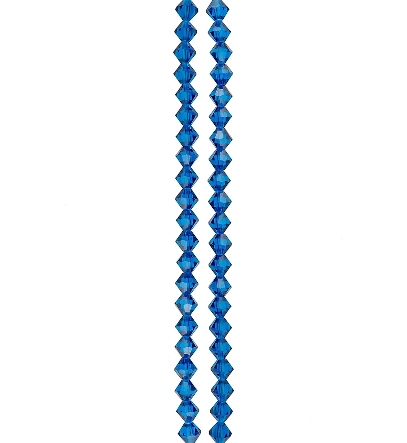 Preciosa Glass Crystal Bicone Beads