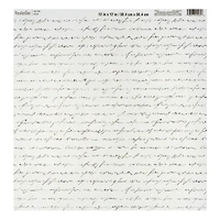 12" x 12" Word Script Vellum Paper by Recollections™
