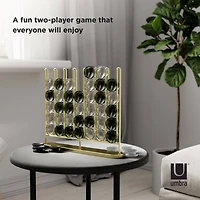 Umbra Brass Stax 4 in a Row