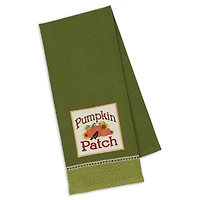DII® Assorted Country Pumpkin Embroidered Dishtowel Set