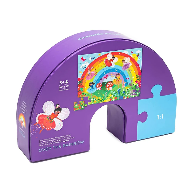 Over the Rainbow Floor Puzzle: 36 Pcs