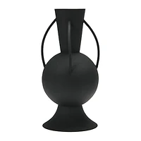 Hello Honey® 14'' Textured Metal Vase with 4 Handles