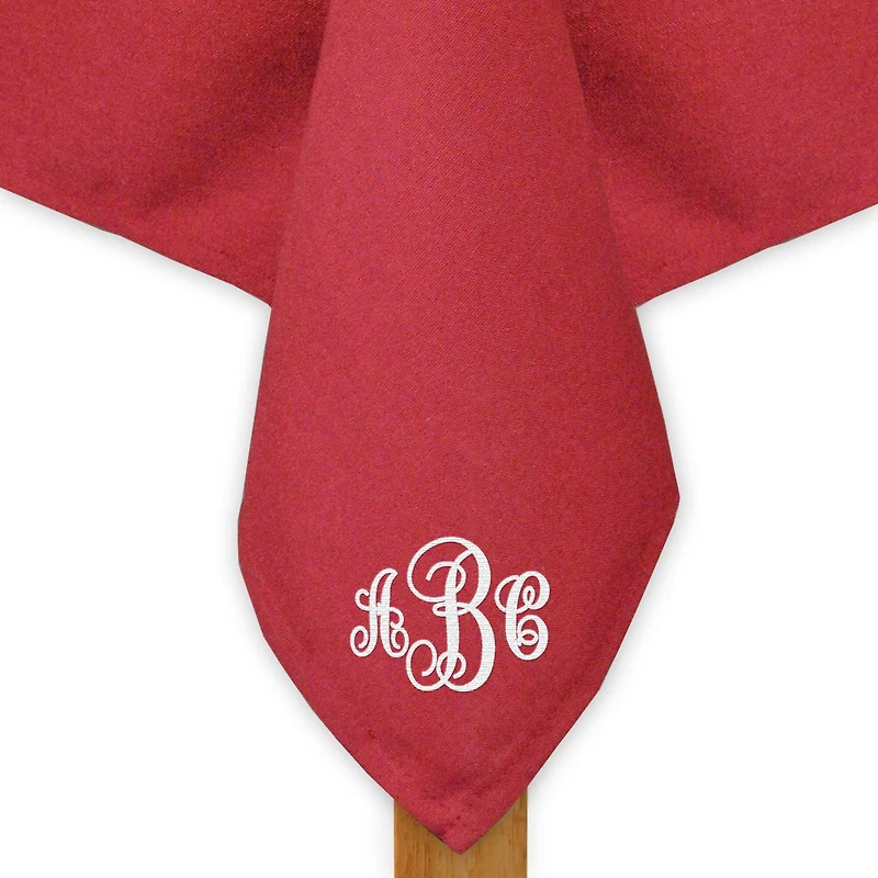 DII® Red Polyester Tablecloth 52x70