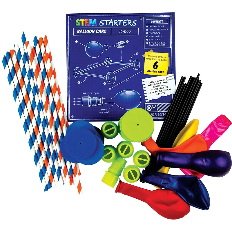 Teacher Created Resources STEM Starters, Balloon Cars