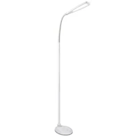 OttLite White Natural Daylight LED Flexible Floor Lamp