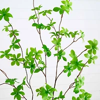 5ft. Potted Artificial Minimalist Enkianthus Tree
