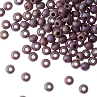 12 Pack: John Bead Silver Lined Czech Glass Seed Beads, 6/0