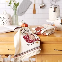 DII® Thanksgiving Cozy Picnic Plaid Dishtowel Set