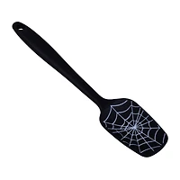 Mini Black Spiderweb Silicone Spoonula by Makery™