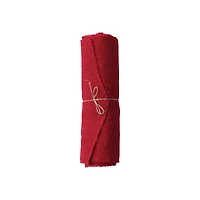 Hello Honey® 6yd. Red Woven Torn Jute Fabric Roll