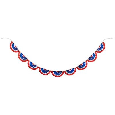 9.75ft. USA Flag Bunting Hanging Wall Banner