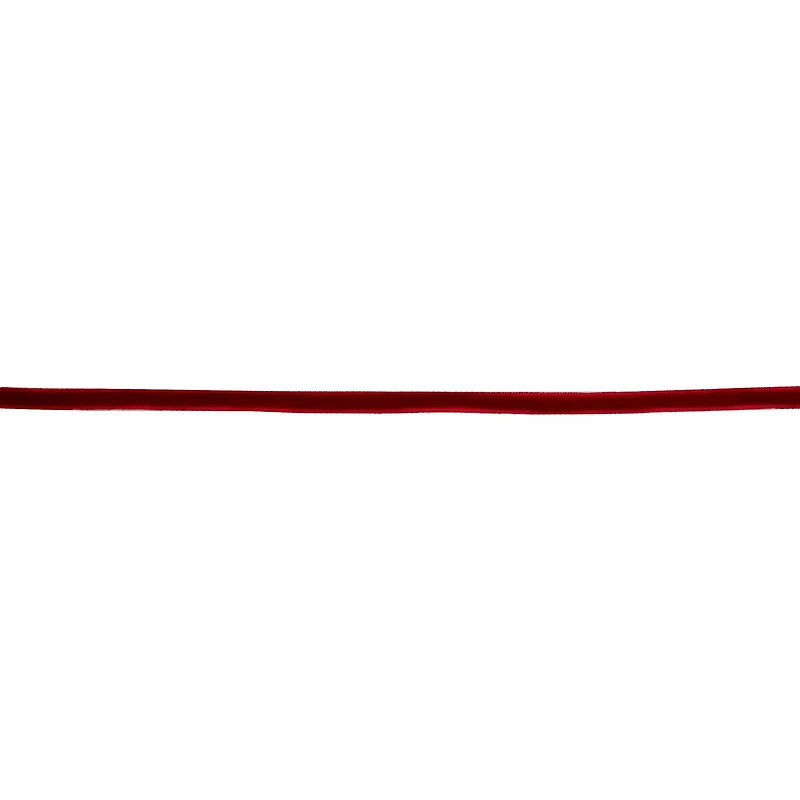 1/4" x 30ft. Red Velvet Ribbon by Celebrate It®