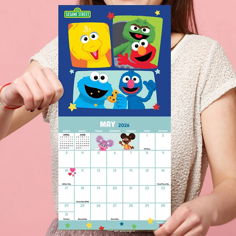 2026 Sesame Street Mini Calendar